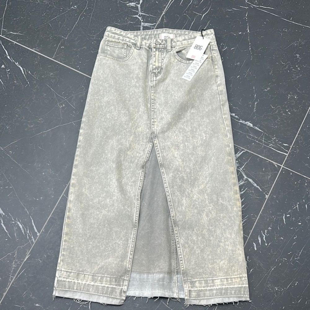 BDG Denim Maxi Skirt